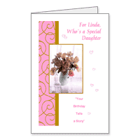 Wonderful Daughter Printable Birthday Cards for Daughter