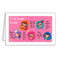 Who's Special? Printable Birthday Cards for Daughter