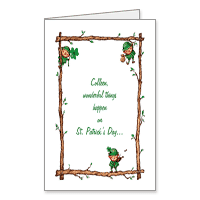 St. Patricks Day Birthday Printable St. Patricks Day Cards for Anyone