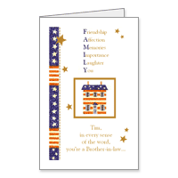 Special Brother-in-law Printable Birthday Cards for In-Laws