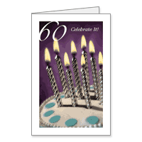 60th Birthday Printable Milestone Birthday Cards for Adult