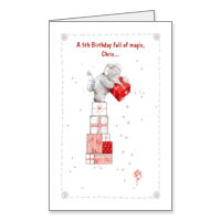 Magical 5th Birthday Printable Age Related Birthday Cards for Kids