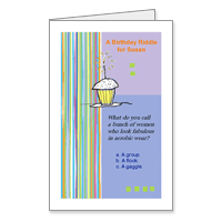 Birthday Riddle Printable Funny Birthday Cards Between Women