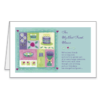 For My Best Friend Printable Birthday Cards for Friends