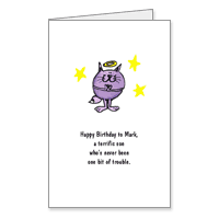 Selective Memory Printable Birthday Cards for Son