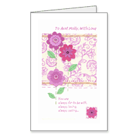 Always Special Aunt Printable Birthday Cards for Aunt