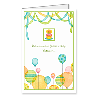 Balloon Invitation Printable Birthday Invitations for Anyone