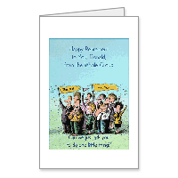 Take Us Along! Printable Retirement Cards