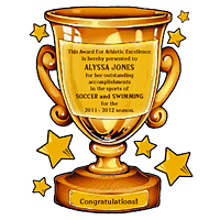 Sports Award Printable Just Because Certificates