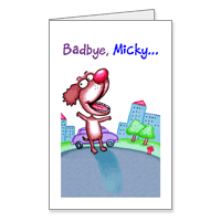 Bad-bye, Good-bye Printable Good Bye Cards for the Workplace