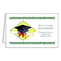 Dreams and Success Printable Graduation Announcements