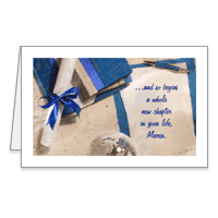 A New Chapter Printable Graduation Cards