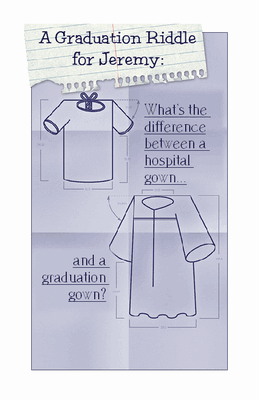 A Graduation Riddle for You Printable Card