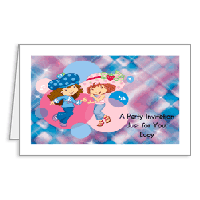 Berry Special Party Printable Birthday Invitations for Family