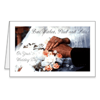 Wedding Day Wishes Printable Wedding & Engagement Congratulations Cards