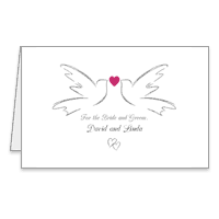 With Love and a Prayer Printable Religious Wedding & Engagement Cards
