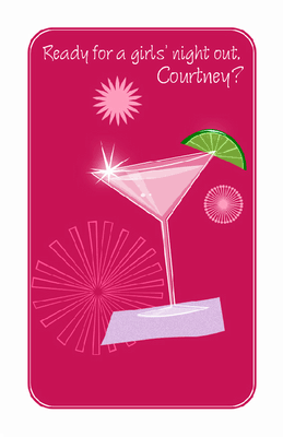 Girls' Night Out Invitation - Party Printable Card | American Greetings
