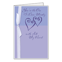 Happy Anniversary to the One I Love Printable Anniversary Cards for Each Other