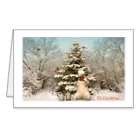 Magical Christmas Printable Christmas Cards for Anyone