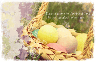 Easter Basket Printable Card