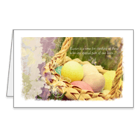 Easter Basket Printable Easter Cards
