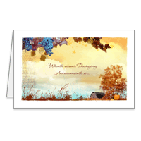 Across the Miles Printable Across the Miles Thanksgiving Cards
