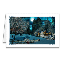 Christmas Printable Card: Magic of Christmas