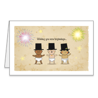 New Beginnings Printable New Years Cards