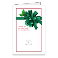 Holiday Cheer Add-a-Photo Printable Christmas Cards for Anyone