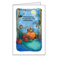 Moonlit Fun Printable Halloween Cards for Anyone
