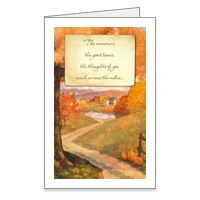 Close in Heart Printable Across the Miles Thanksgiving Cards