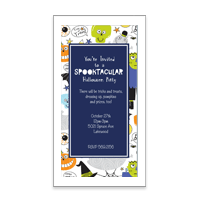 Spooktacular Party Invitation Printable Halloween Cards for Anyone