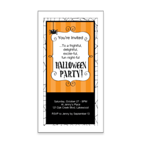 Fun Night-ful Party Invitation Printable Halloween Cards for Anyone