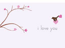 Cherry Blossoms Valentine's Day eCards