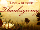 Warm Thoughts and Prayers Thanksgiving eCards