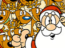 Reindeer Team Game Christmas eCards