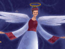 Angel Gifts<br>(The First Noel) Christmas eCards