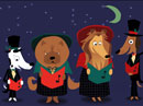 Canine Carolers<br>(Fun Song) Christmas eCards