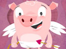Hogs and Kisses Valentine's Day eCards