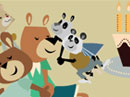 Jump Jive and Wail<br>(Fun Song) Birthday eCards