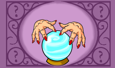 Gaze into the crystal ball.