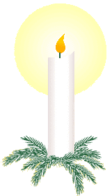 Candle, burning