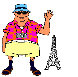man waving