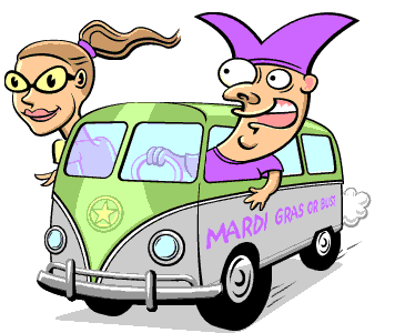 road trip to Mardi Gras