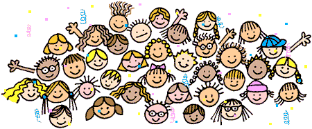 crowd of kids