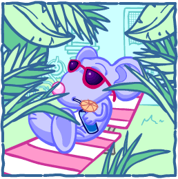 mouse sitting