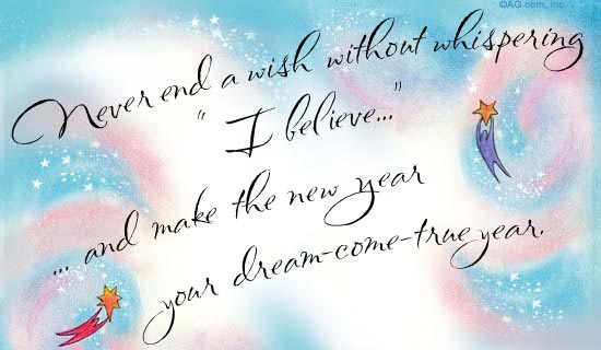 i hope all your dreams come true