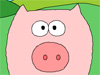 Hungry Pig  -- Free Objects, Screensavers from American Greetings