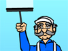 Monitor Washer  -- Free Funny Animated, Screensavers from American Greetings