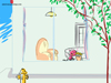Kitty in the Window  -- Free Cute Pets, Screensavers from American Greetings
